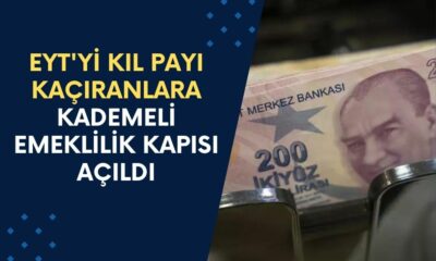 EYT'yi Kıl Payı Kaçıran 2000-2009 SGK'lılara Müjde: Kademeli Emeklilik Kapısı Açıldı