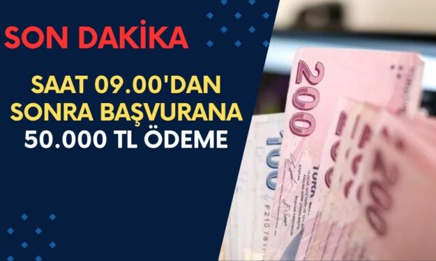 Vakıfbank’a sabah 09.00’dan sonra başvuru yapanlara 50.000 TL ödeme duyurusu geldi!