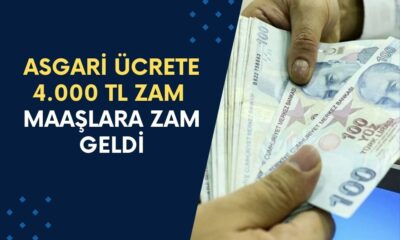 Asgari Ücret Zam! Ekim’de 4.000 TL’lik Dev Zam Yolda, Maaşlara Zam Geldi!