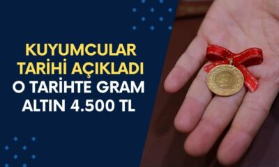 Kuyumcular Tarihi Açıkladı! Gram Altın O Tarihte 4.500 TL