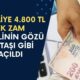 Emekli Hesaplarına 4.800 TL Ek Zam! Emeklinin Gözü Faltaşı Gibi Açıldı!