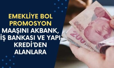 Maaşını Akbank, İş Bankası ve Yapı Kredi’den Alan Emeklilere Süper Haber