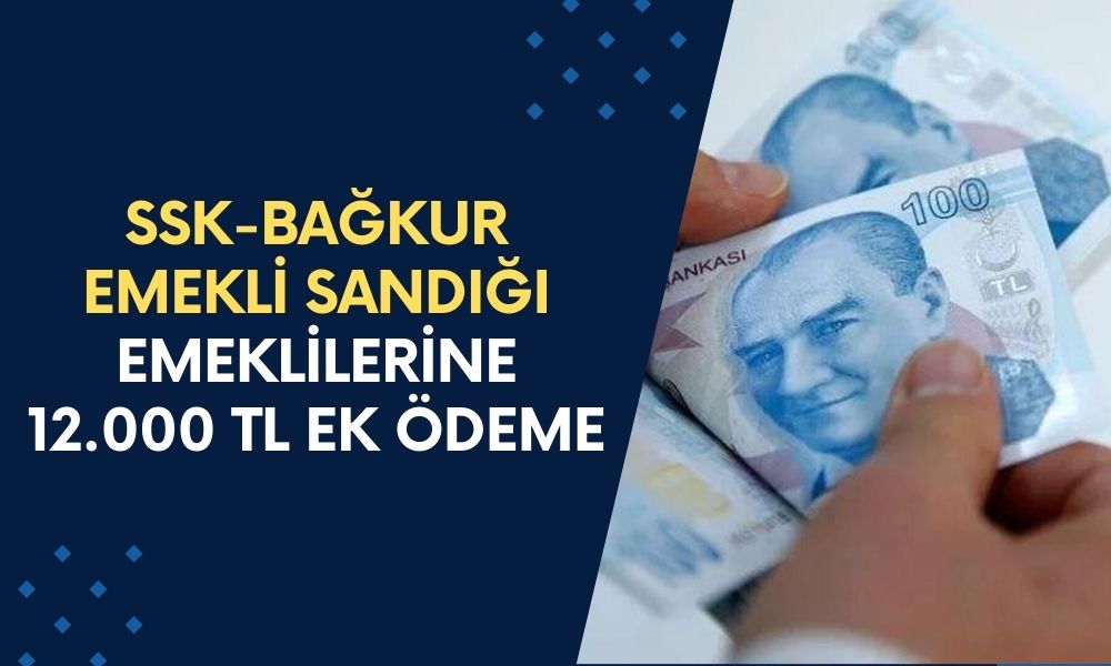 Halkbank Emekliye İyi Haberi Verdi! 3 Gün İçinde 12.000 TL Ek Ödeme Yatacak