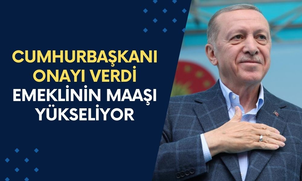 CUMHURBAŞKANI ONAYI VERDİ! İmzalar Atıldı! Emeklilere BÜYÜK MÜJDE: 3600 Ek Gösterge ile Maaşlar Yükselecek!