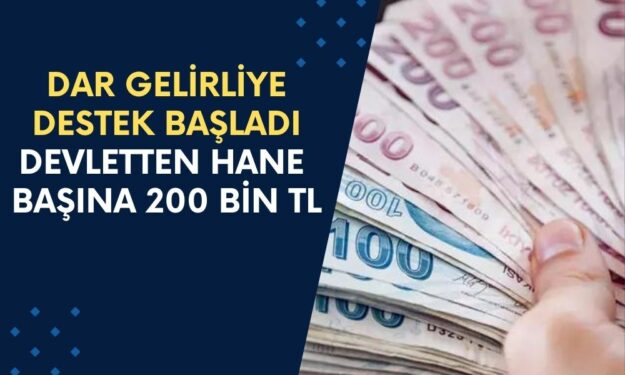 Ay Sonunu Zor Getirenler İçin Devlet'ten 200.000 TL Zor Zamanlar Desteği! Başvurular Başladı