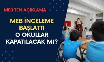 MEB İNCELEME BAŞLATTI! O Okullar Kapatılabilir! Kayıt Yaptıran Öğrencilere Ne Olacak?