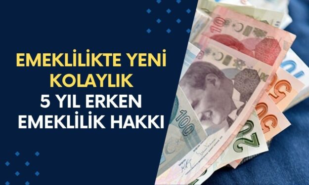 Emeklilikte yeni kolaylık! Prim gün sayısı düşürülüyor! 5 yıl erken emeklilik hakkı: EYT detayı