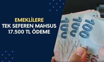 TEK SEFERDE YATIRILACAK! SSK Bağkur ve Emekli Sandığı Emeklisine 17.500 TL Ödeme Bir Kereye Mahsus Verilecek!