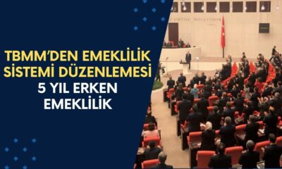 TBMM’den Emeklilik Sistemi Düzenlemesi: Bağ-Kur’lulara 5 Yıl Erken Emeklilik Hakkı!