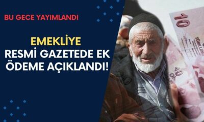 Bu gece 23’de açıklanan karar kritik! Emekliye resmi gazetede ek ödeme açıklandı!