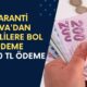 Garanti BBVA'dan Emeklilere Bol Kepçe Ödeme Duyurusu! 35.000 TL Ödeme Tek Seferliğine Veriliyor