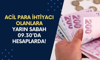 Acil Para ihtiyacı olanlara, hesabınıza nakit ödemeler yapılacağı duyruldu, Yarın sabah 09.30'da hesaplarda!