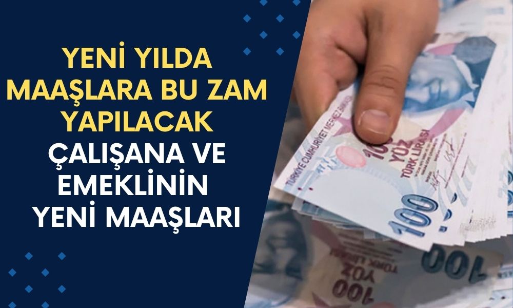 Hükümet'ten Yeni Yılda Çalışana ve Emekliye Bu Zam Yapılacak