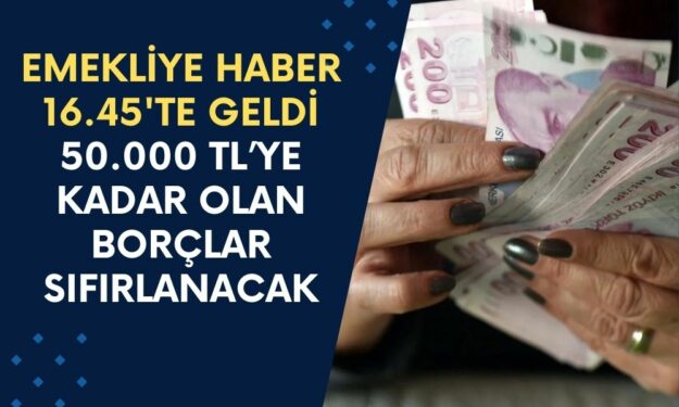 Garanti BBVA Bankası, Emekliyi Kuş Gibi Hafifletiyor! 50.000 TL'ye Kadar Olan Borçlar Sıfırlanacak