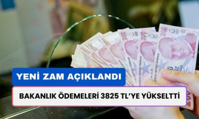 YENİ ZAM Geldi: Bakanlık Ödemeleri 3825 TL’ye Yükseldi