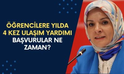 Öğrencilere Yılda 4 Sefer 1250 TL Ulaşım Desteği! Başvurular Ne Zaman Başlıyor?