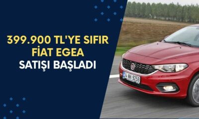 399.900 TL'ye SIFIR FİAT Egea Satışı Başladı! Ucuza Otomobil Satılacak