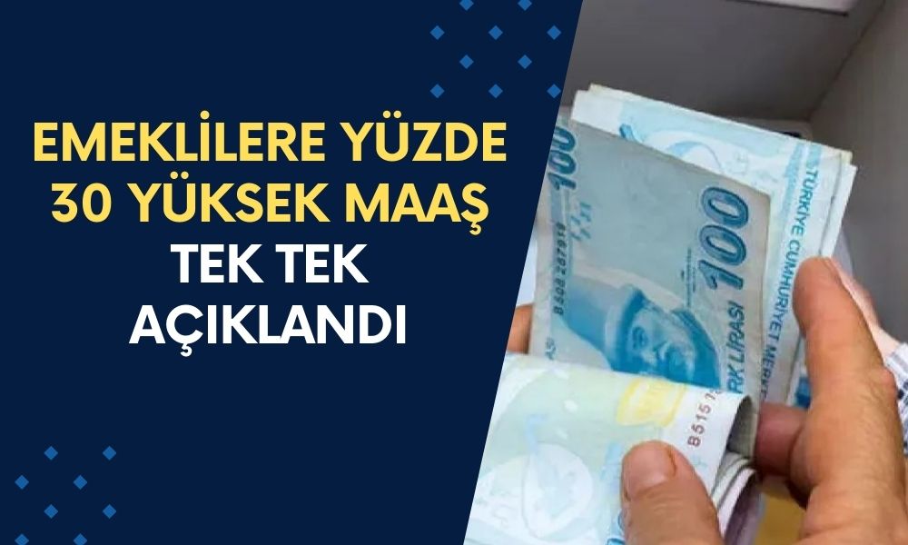 Tek Tek Açıklandı: 2000 Öncesi İle Sonrasına Hesap! Emeklilere 2024'te Yüzde 30 Yüksek Maaş: 10.000, 12.500, 13.450, 15.000 TL...