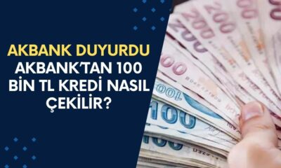 AKBANK duyurdu! 100.000 TL kredi ödemeleri başladı! Akbank’tan 100 bin TL kredi nasıl çekilir?