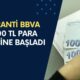 Garanti BBVA Para İadesine Başladı! Tek Tıkla 2000 TL İade Alın!