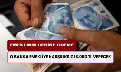 Emeklinin Cebini O Banka Dolduracak! 15 Milyon Emekliye 18.000 TL Ek Ödeme