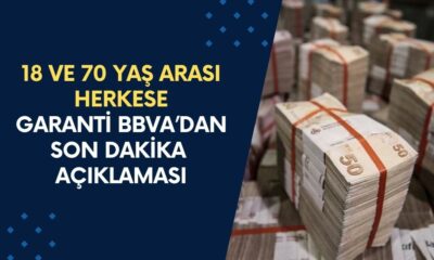 Garanti BBVA, 18 ve 70 yaş arası HERKESE kararını açıkladı! Son dakika: 300.000 TL kredi verilecek