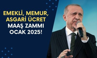 MAAŞ ZAMMI OCAK 2025! Emekli, Memur, Asgari Ücret! Hükümetin Planladığı Maaş Zammı Sızdı!