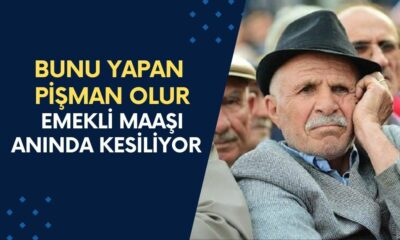 Bunu yapan pişman olur! Emekli maaşı anında kesiliyor