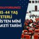 42-43-44 Yaş Yeterli! Erken Emeklilik İçin Mini EYT Paketi Meclis'ten Çıktı