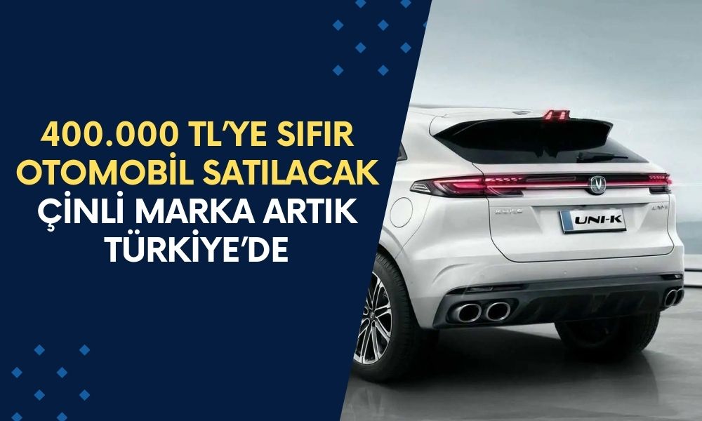 Fiyatı 400 Bin TL Olacak: Çinlilerin Yeni Otomobilleri Türk Pazarına Geldi