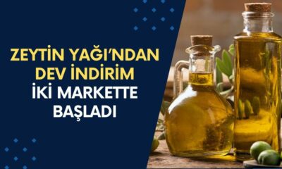 Migros ve CarrefourSA İNDİRİME Başladı! Zeytinyağı Fiyatları Dibi Gördü, Yetişen Alır