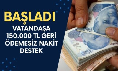 87 Milyon Vatandaşa 150.000 TL Geri Ödemesiz Nakit Destek Dağıtılıyor!