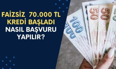 70.000 TL Faizsiz Kredi Kampanyası Bugün Başladı! Nasıl Başvuru Yapılır? Tüm Detaylar