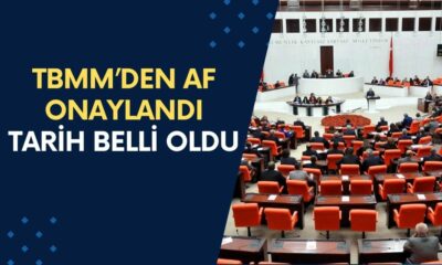 Af Geldi Gelecek Derken GELDİ! TBMM'den Onay Verildi, Tarih Belli Oldu