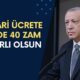 Asgari ücrete yüzde 40 zam hayırlı olsun dedi! Yeni asgari ücret netleşti