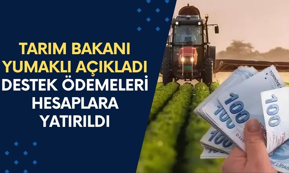 **Anahtar Kelime:** tarımsal destekleme ödemesi **Başlık:** "Çiftçilere Büyük Müjde! 1.9 Milyar TL'lik Dev Tarımsal Destekleme Ödemesi Hesaplara Yatırıldı! Bakan Yumaklı’dan Heyecan Verici Açıklama!" **Haberin Yeniden Yazımı:** Tarım ve Orman Bakanı İbrahim Yumaklı, çiftçilere yönelik dev bir müjdeyi sosyal medya hesabından duyurdu! Bakan Yumaklı, toplamda 1 milyar 924 milyon 243 bin liralık tarımsal destekleme ödemesinin çiftçilerin hesaplarına aktarıldığını açıkladı. Bu büyük destek, tarım sektöründe çalışan binlerce üretici için adeta can suyu niteliğinde! **1.9 Milyar TL’lik Destek Hangi Kalemlerde Dağıtıldı?** Çiftçilere sağlanan bu dev destek, farklı alanlarda dağıtıldı. İşte detaylar: - **Bitkisel Ürün Sigortası:** 1 milyar 671 milyon 553 bin TL - **Büyükbaş Hayvan (Düve) Alımı:** 122 milyon 68 bin TL - **Hayvan Hastalıkları Tazminatı:** 103 milyon 312 bin TL - **Hububat, Bakliyat, Dane Mısır:** 27 milyon 309 bin TL Bu ödemeler, tarım sektörünün farklı alanlarına yönelik olarak sağlanarak, çiftçilerin üretim süreçlerine büyük katkı sunacak. **Bakan Yumaklı’dan Çiftçilere Tam Destek Sözü!** Bakan İbrahim Yumaklı, bu büyük müjdeyi duyururken, tarım sektörüne olan desteklerinin artarak süreceğini ve çiftçilerin her zaman yanında olacaklarını vurguladı. Tarımsal destekleme ödemesinin hayırlı ve bereketli olmasını dileyen Yumaklı, "1 milyar 924 milyon 243 bin lira tarımsal destekleme ödemesini çiftçilerimizin hesaplarına aktardık" ifadeleriyle bu önemli gelişmeyi paylaştı. **Sonuç: Tarım Sektöründe Büyük Sevinç! 1.9 Milyar TL’lik Destekle Çiftçiler Rahat Bir Nefes Alacak!** Türkiye’nin dört bir yanındaki çiftçiler, Bakan Yumaklı’nın duyurduğu bu büyük destekleme ödemesiyle rahat bir nefes alacak! 1.9 milyar TL’lik dev tarımsal destek, çiftçilerin üretim süreçlerini güçlendirecek ve tarımsal faaliyetlerin devamlılığına büyük katkı sağlayacak. Bu fırsatı kaçırmayan çiftçiler, destek ödemeleriyle birlikte daha güçlü bir üretim sezonuna adım atacaklar! Bakan Yumaklı’nın verdiği bu büyük müjde, tarım sektöründe büyük bir sevinç yarattı.