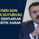 MEB’DEN SON DAKİKA DUYURUSU! 1.2.3.4 Sınıflarlar İçin Kritik Karar! Velilere Büyük Müjde!