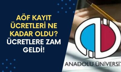 AÖF Kayıt Ücretleri Ne Kadar Oldu? Anadolu Üniversitesi Açık Öğretim Ücretlerine Zam Geldi!