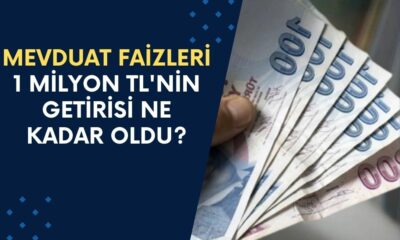 Mevduat Faizlerinde Son Durum: 1 Milyon TL'nin Net Getirisi Ne Kadar Oldu?