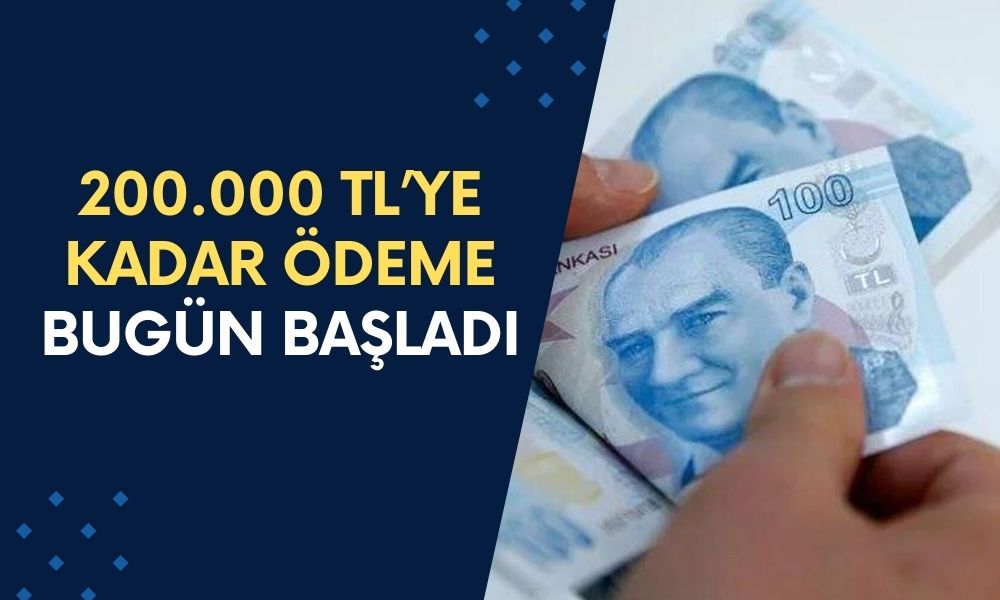 20 Gün İçinde Ödemeler Başlıyor! Banka 200.000 TL’ye Kadar Vereceğini Duyurdu