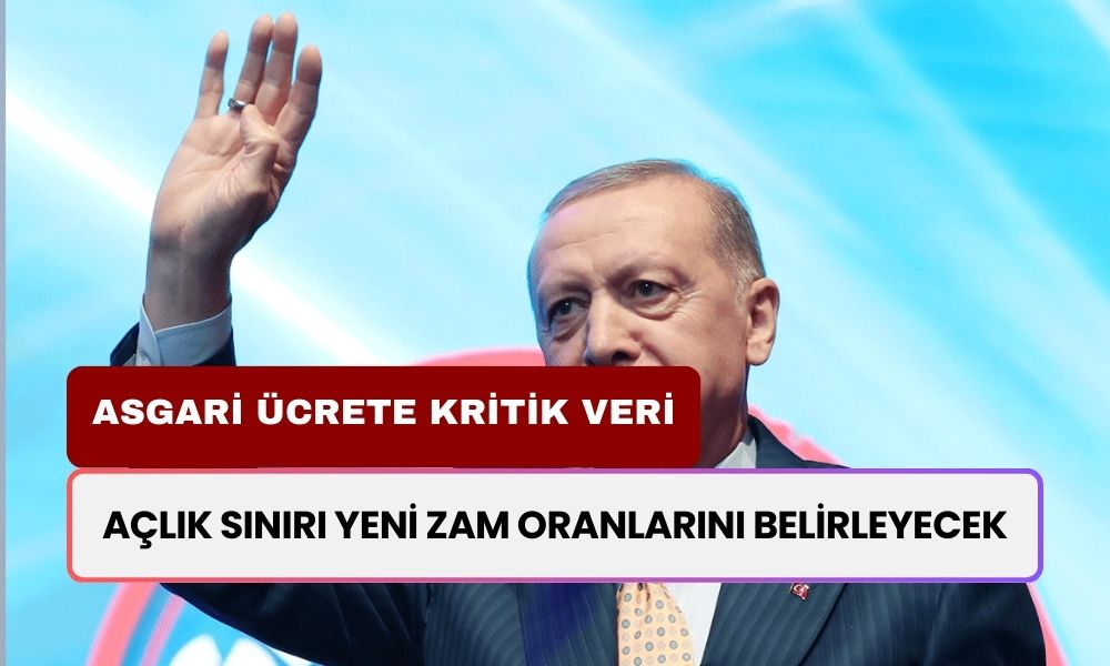 Asgari Ücret İçin Kritik Veri Açıklandı! Açlık Sınırı Yeni Zam Oranlarını Belirleyecek!