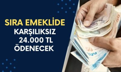 EMEKLİLER KAZANDI! Sıra Emekliye Geldi! Geri Ödemesi Yok, Karşılıksız 24.000 TL Verilecek