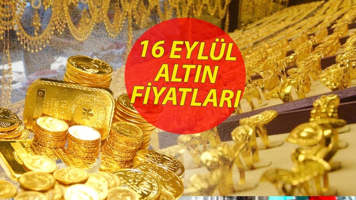 ALTIN FİYATLARI CANLI RAKAMLAR: Yükselişle başladı! 16 Eylül bugün çeyrek altın ve gram altın ne kadar, kaç TL?