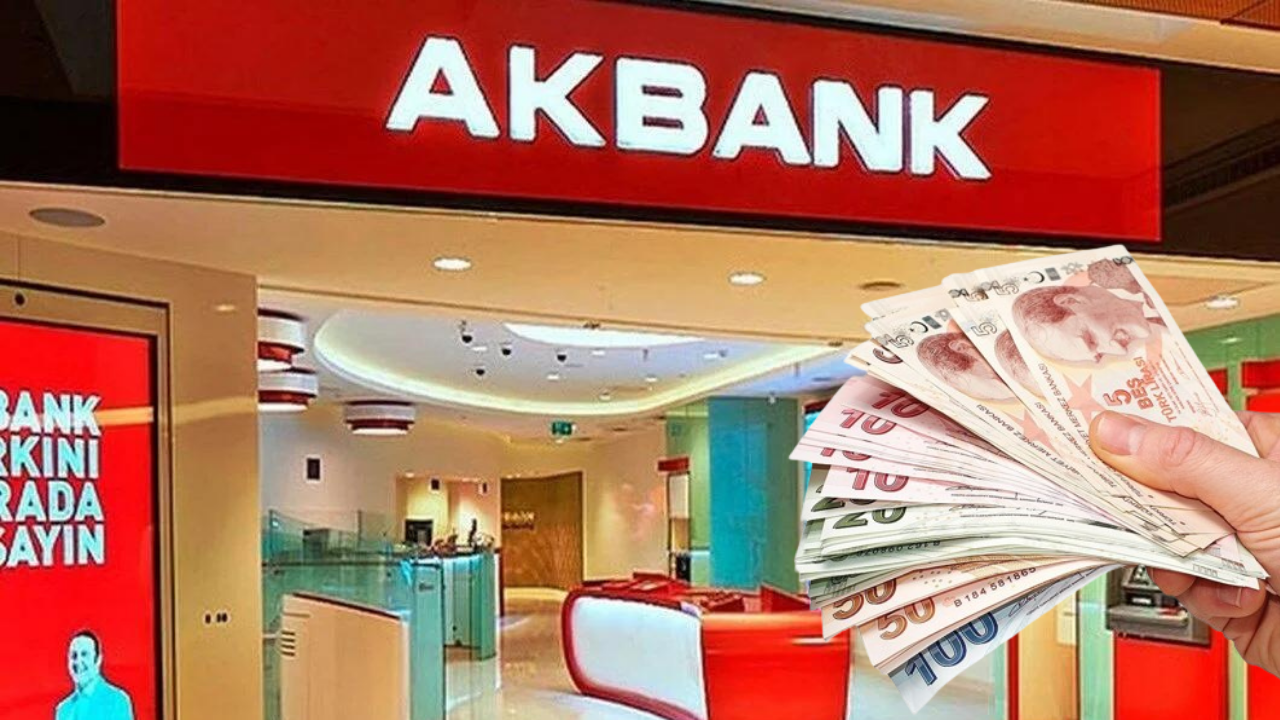 Akbank duyurdu: Akbank 100 bin TL kredi verecek!