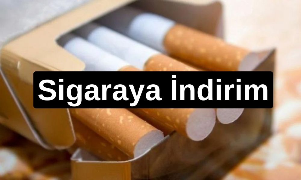 MARLOBORO,WİNSTON,TEKEL,PARLIAMENT;SİGARAYA İNDİRİM