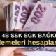 SSK BAĞKUR 4A 4B emeklisine tahsis no sonuna göre ödemeler başladı