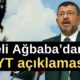 Veli Ağbaba’dan EYT açıklaması