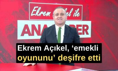 Ekrem Açıkel: İktidara yakın kesimin Türkiye'de emekli nüfusun çalışan nüfusa oranı üzerinden 'Emekliyi yük' olarak gösterme stratejisinin kocaman bir yalan olduğunu Avrupa istatistikleri ile açıkladı.