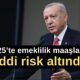 2025’te emeklilik maaşları ciddi risk altında