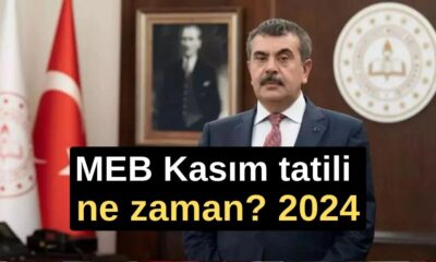 MEB TATİL TARİHLERİ 2024